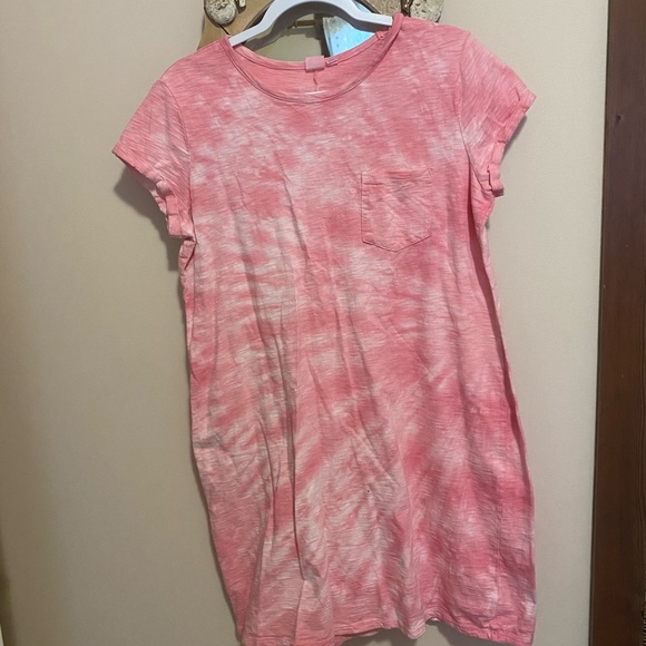 Pink tie dye Gap dress - Picture 1 of 4
